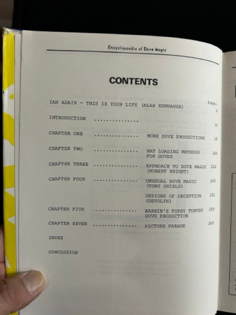 Encyclopaedia of Dove Magic Vol. 3 - Ian Adair