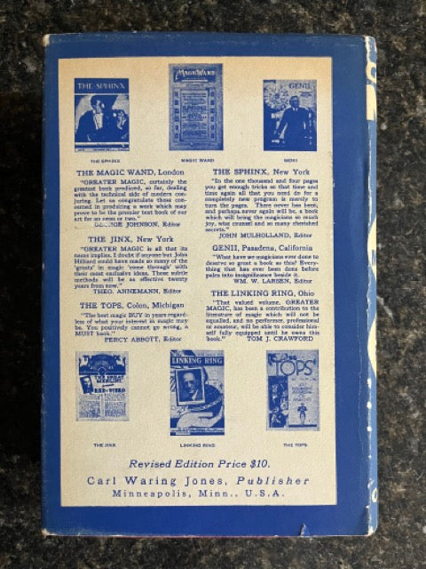 Greater Magic - John Northern Hilliard (1947 ed., HC w/dj)