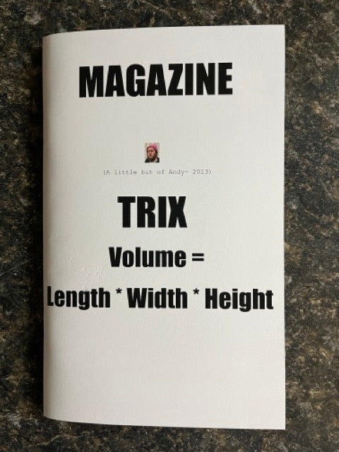 Magazine Trix Formula Edition - Just Andy