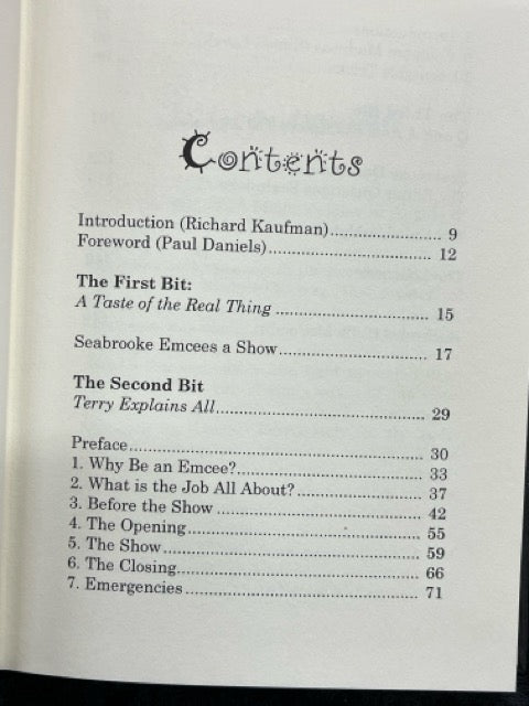 Beyond Compere - Terry Seabrooke - SIGNED