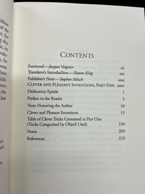Clever And Pleasant Inventions - J. Prevost