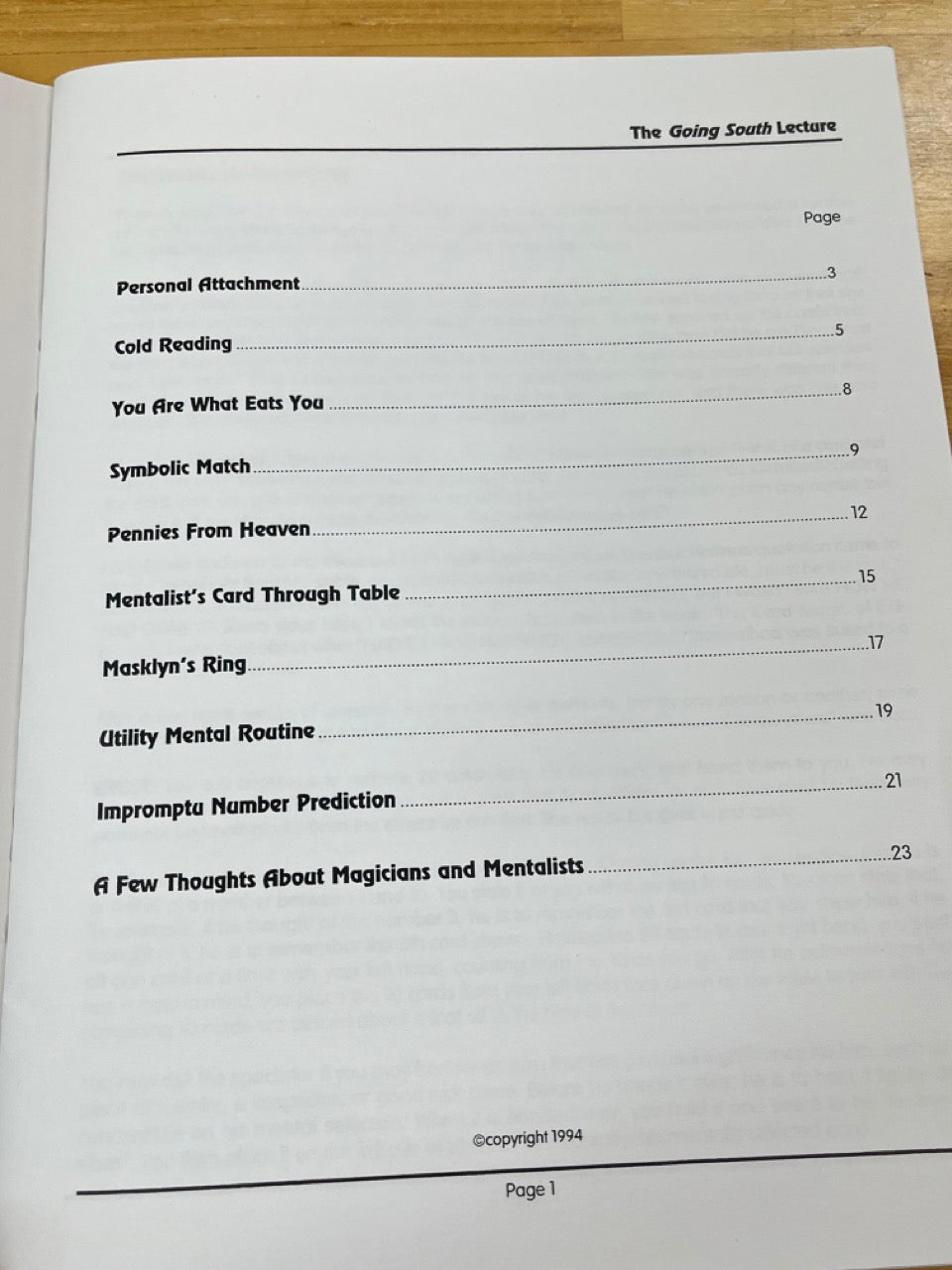 Going South With His Secrets - Bruce Bernstein