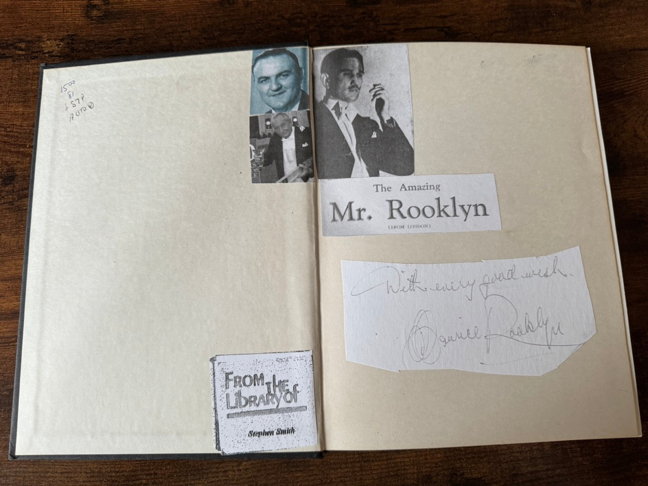 Spherical Sorcery & Recollections of a Pro' - Maurice Rooklyn