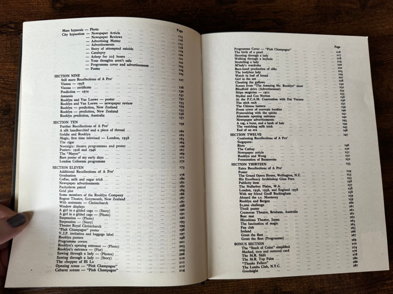 Spherical Sorcery & Recollections of a Pro' - Maurice Rooklyn