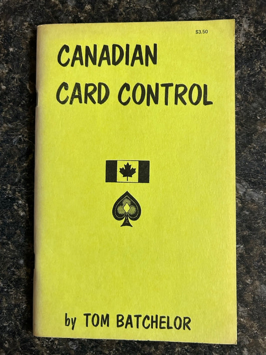 Canadian Card Control - Tom Batchelor