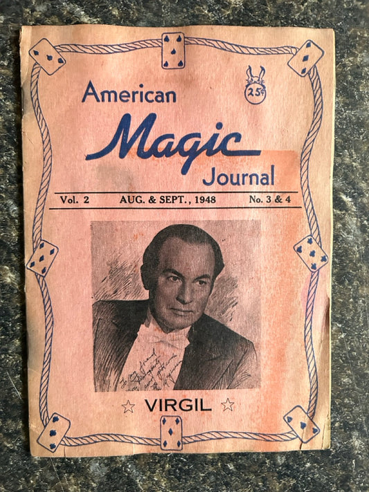 American Magic Journal, Vol.2, #3,4 - Virgil Cover