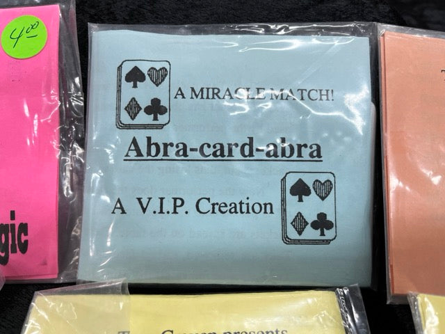 Lot 1 Tom Craven Packet Trick (6 effects)(TC 10)