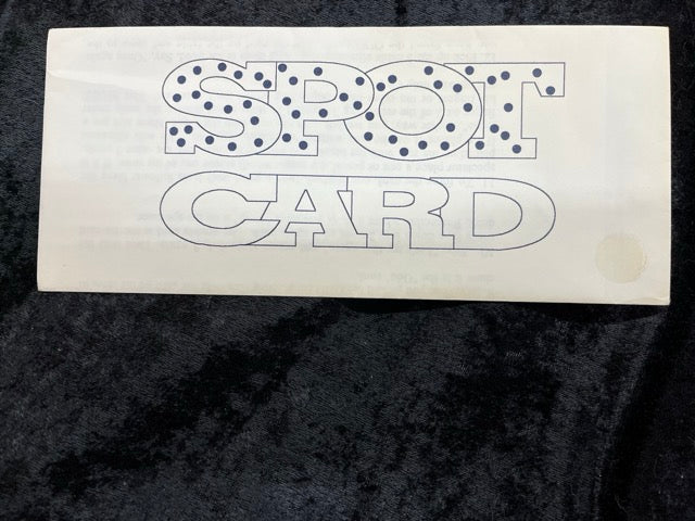 Spot Card - (Tom Craven estate)