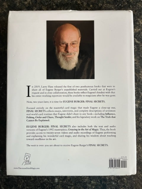 Eugene Burger: Final Secrets - Lawrence Hass