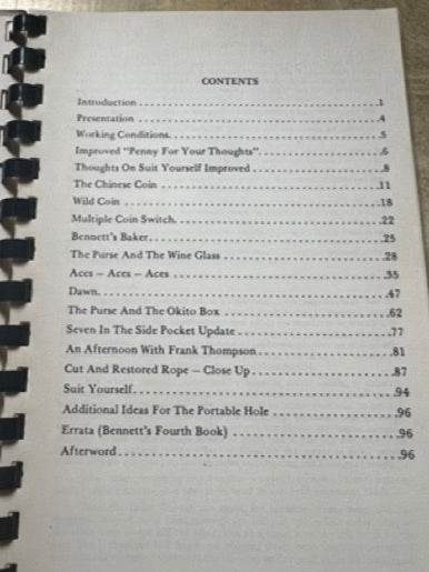 Alternative Handlings- Horace Bennett