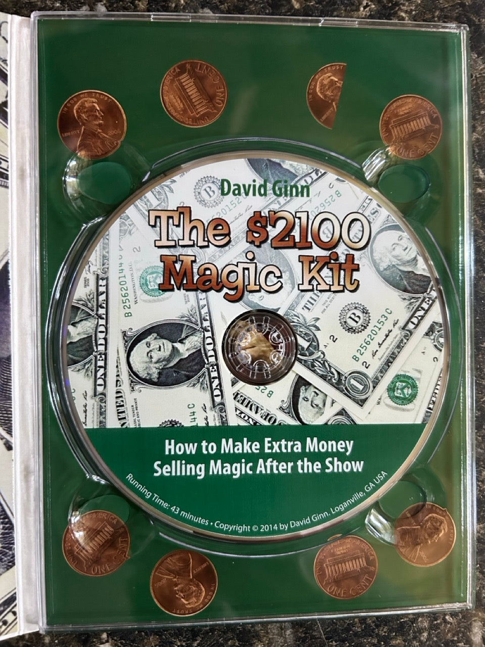The $2100 Magic Kit - David Ginn (DVD)
