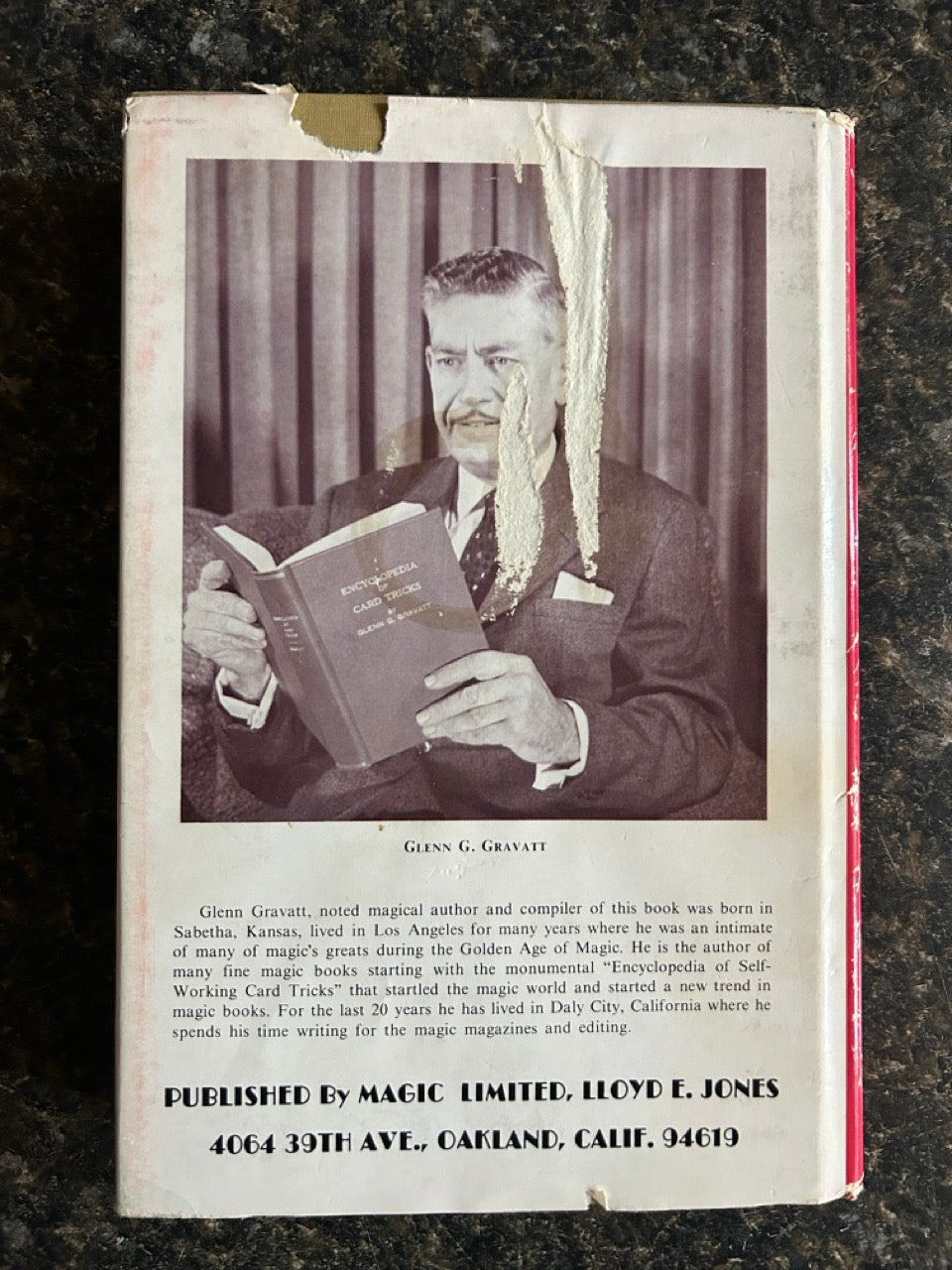 Thayer Quality Magic Catalog Instruction Sheets Volume 1, Glenn Gravatt