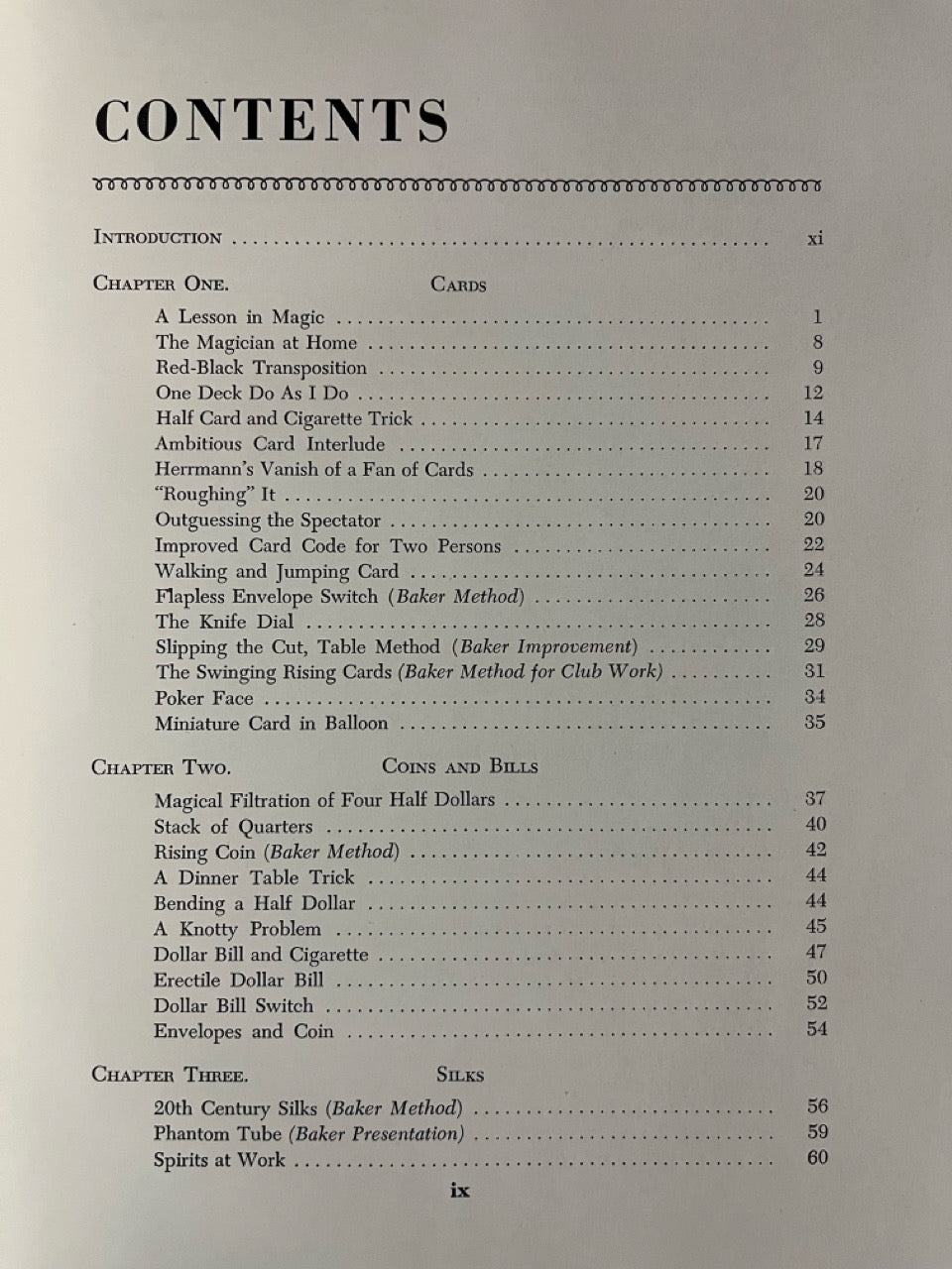 Al Baker's Magical Ways and Means