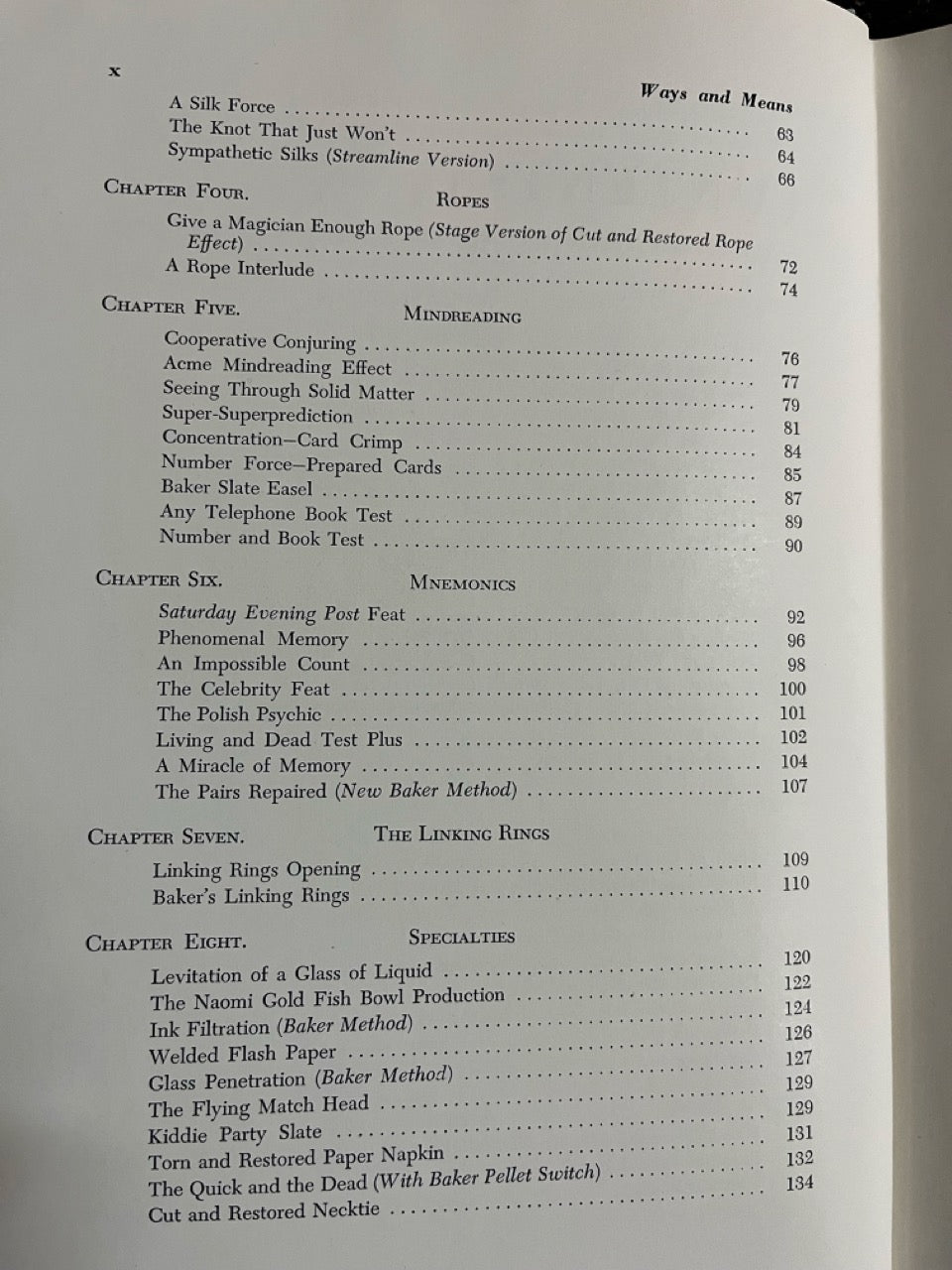 Al Baker's Magical Ways and Means