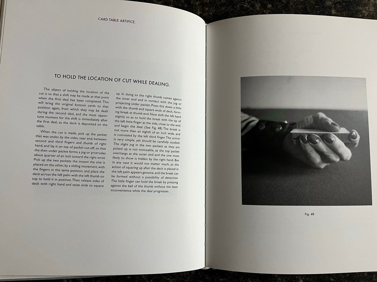 The Expert at the Card Table With Photographs From Life - Conjuring Arts (SIGNED & NUMBERED)