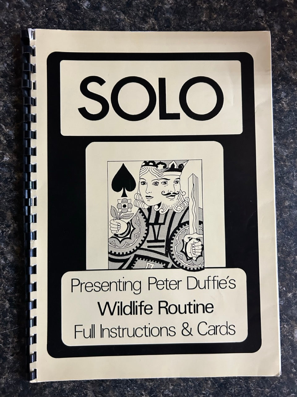 SOLO: Presenting Peter Duffie's Wildlife Routine