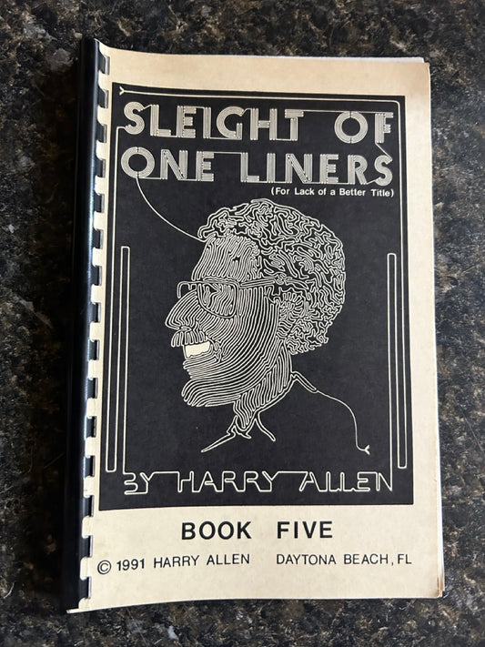 3 Harry Allen Booklets