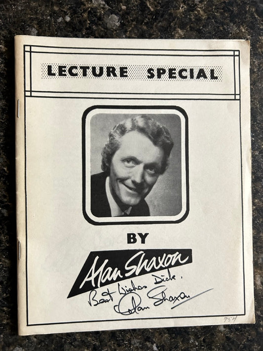 Lecture Special by Alan Shaxon - SIGNED