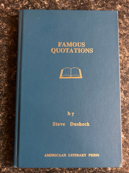 Famous Quotations (book test) - Steve Dusheck