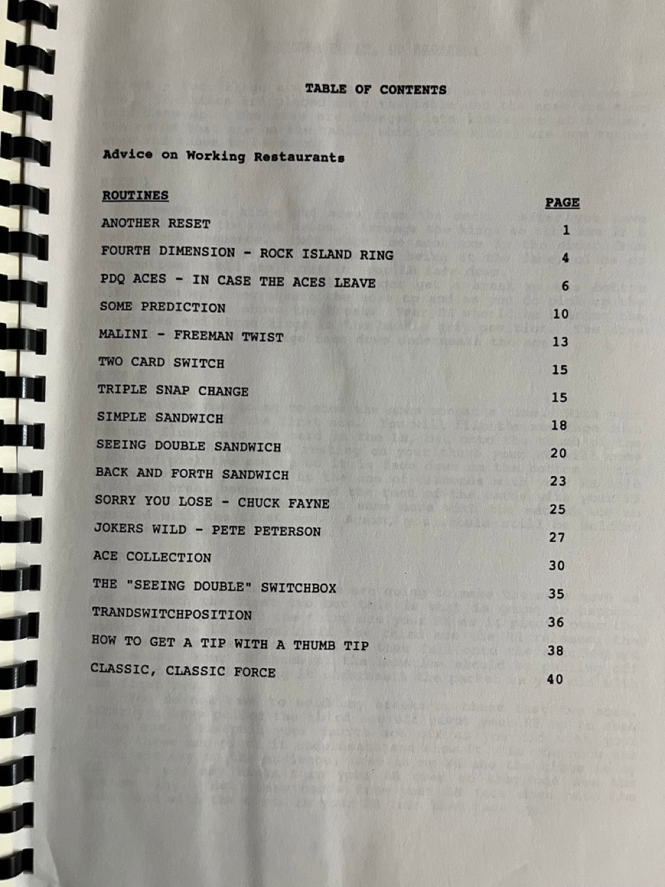 3 Dan Fleshman Booklets - Dan Fleshman