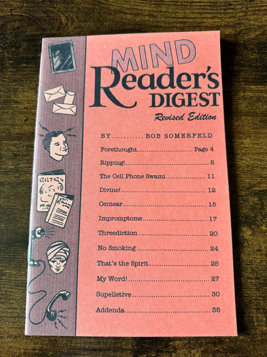 Mind Reader's Digest (Revised edition) - Bob Somerfeld