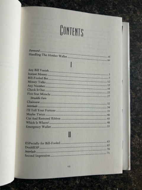 The Himber Wallet Book - Harry Lorayne