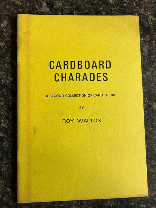 Cardboard Charades - Roy Walton