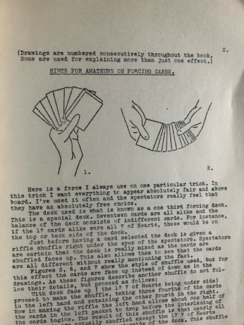 Ireland's New Card And Coin Manipulation 1935 - L.L. Ireland