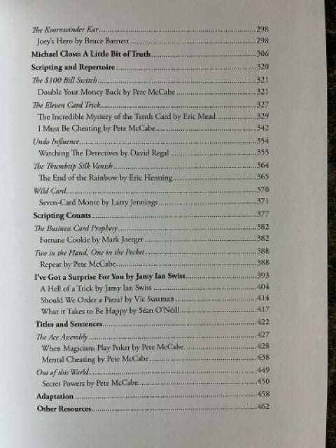 Scripting Magic Vol.1 - Pete McCabe