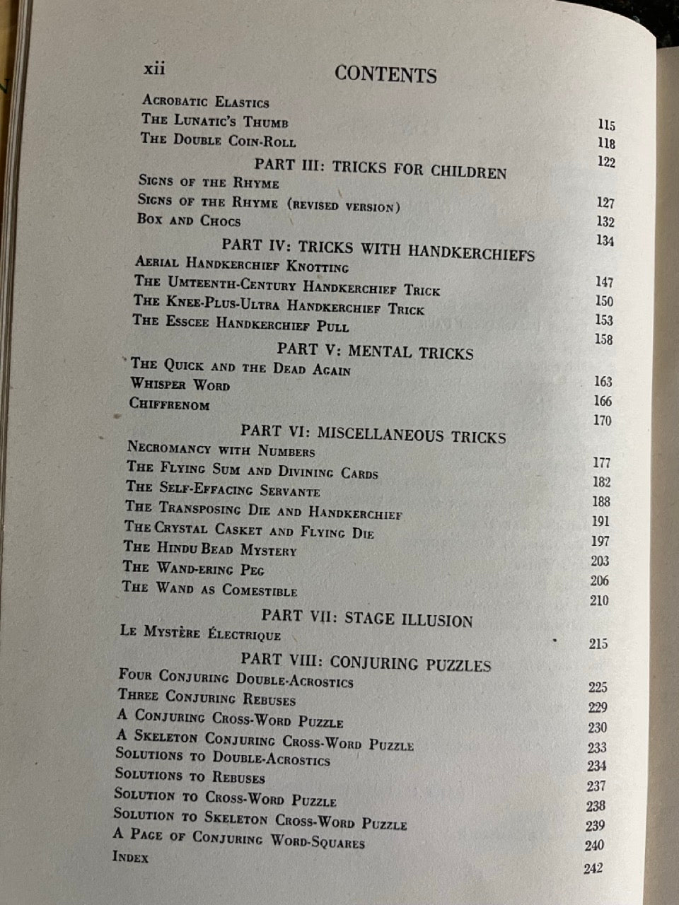 A Conjuring Melange - Stanley Collins