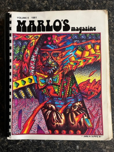 Marlo's Magazine (Vol. 1-6, Original Issues)- Edward Marlo - SIGNED