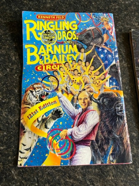 2 Ringling Brothers Circus Programs