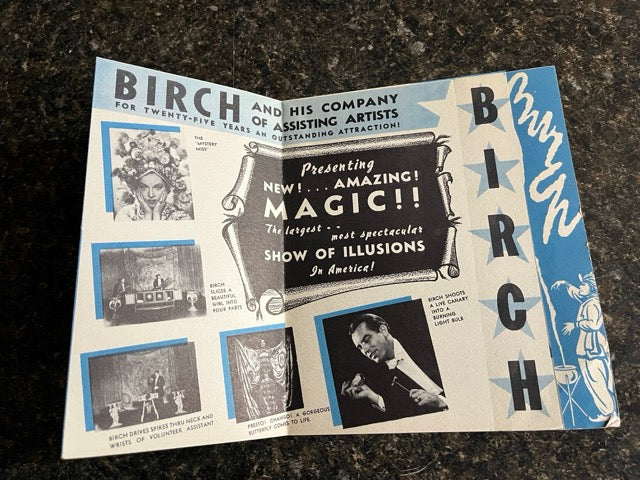 America's Master Magician Birch Advertisement