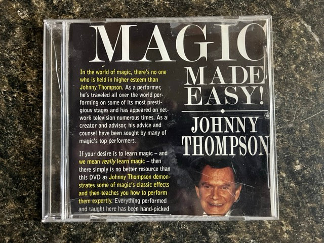 Magic Made Easy - Johnny Thompson - DVD
