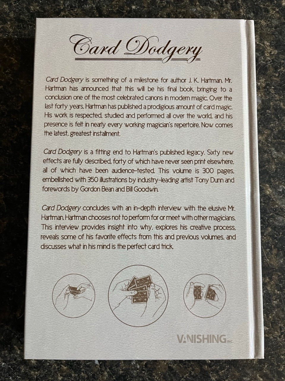 Card Dodgery - J.K. Hartman (SIGNED, RARE)