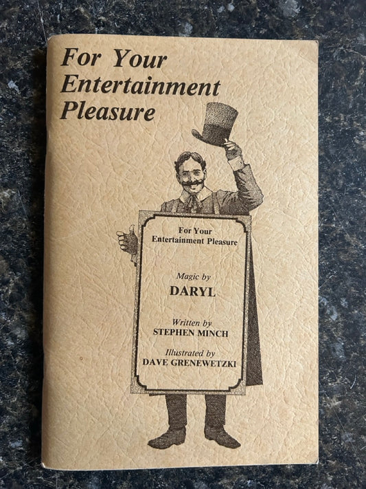 Daryl's For Your Entertainment Pleasure - Stephen Minch (softcover)