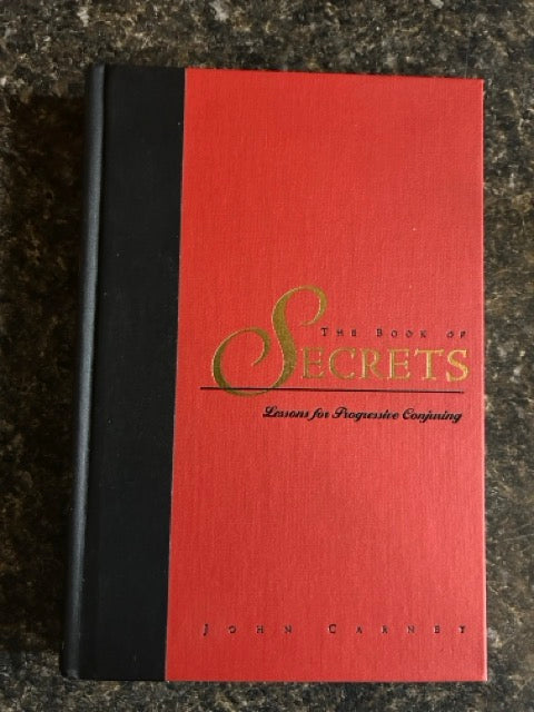 The Book Of Secrets - John Carney - SIGNED