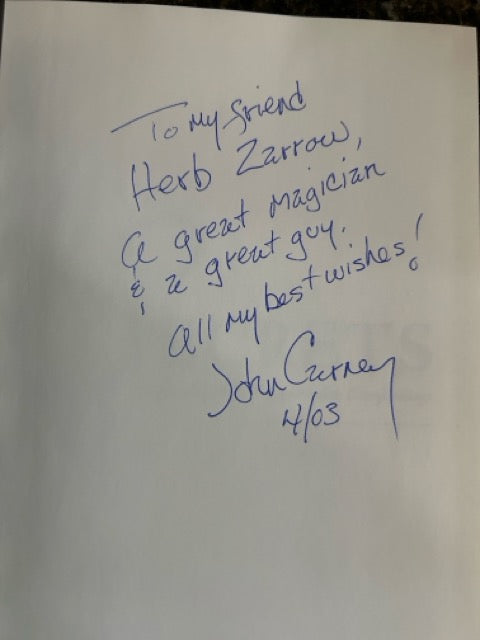The Book Of Secrets - John Carney - SIGNED