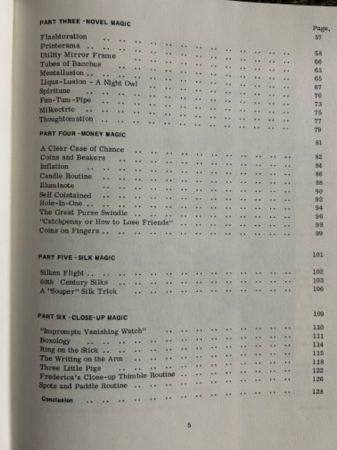 The Magic of Frederica - Lewis Ganson (USED)
