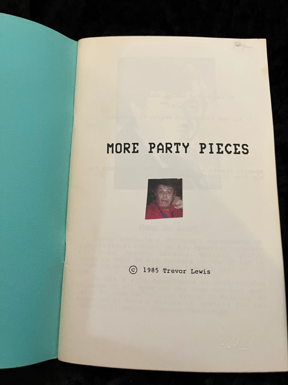 More Party Pieces - Trevor Lewis