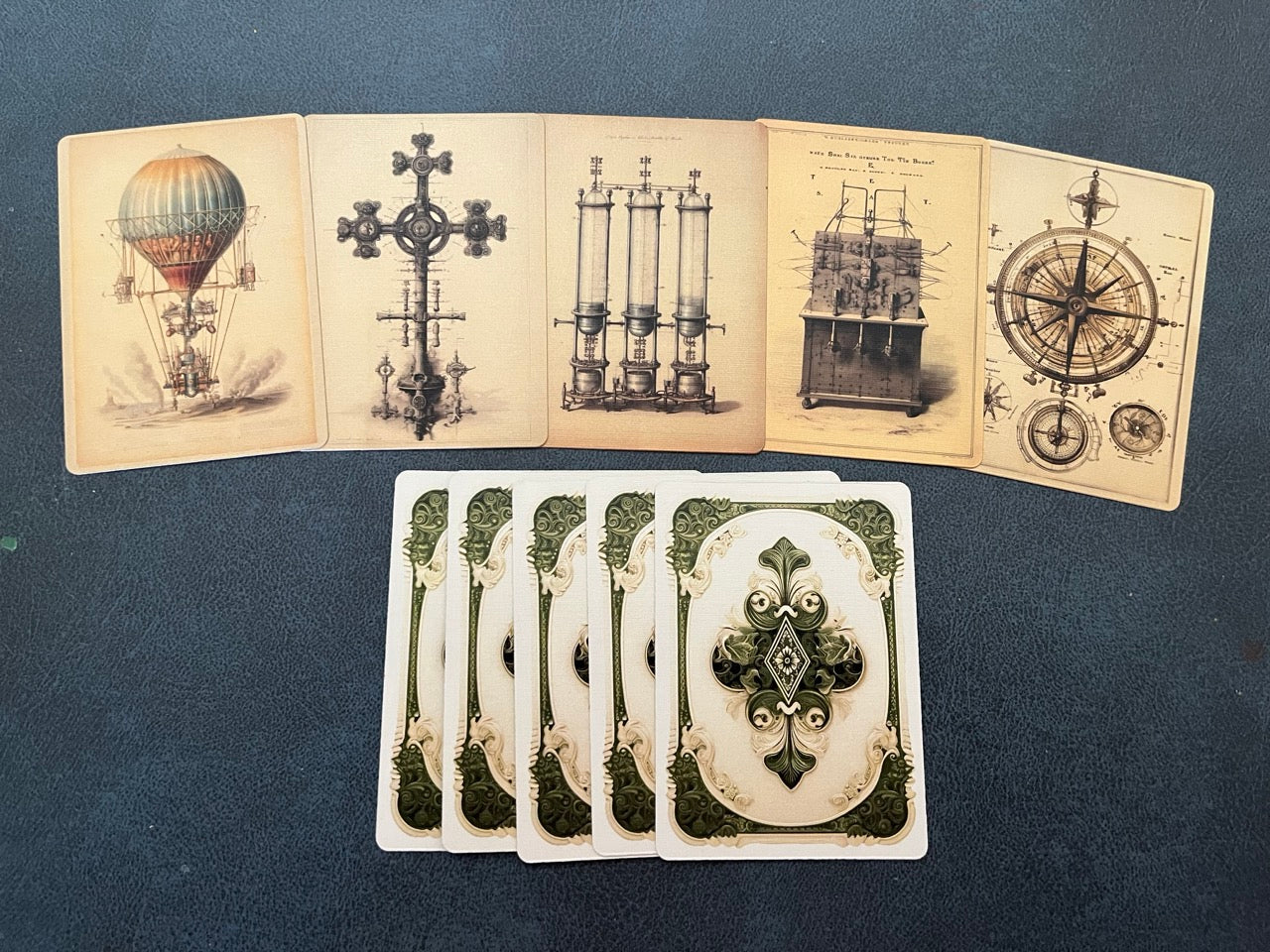 Dr Nevin’s Psychic Testing ESP Cards And Zippered Leather Card Wallet