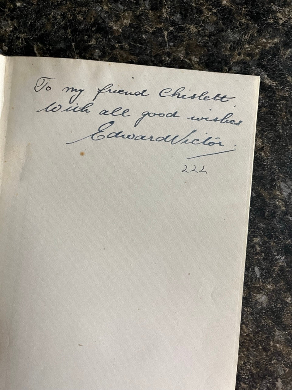 Further Magic of the Hands - Edward Victor - SIGNED