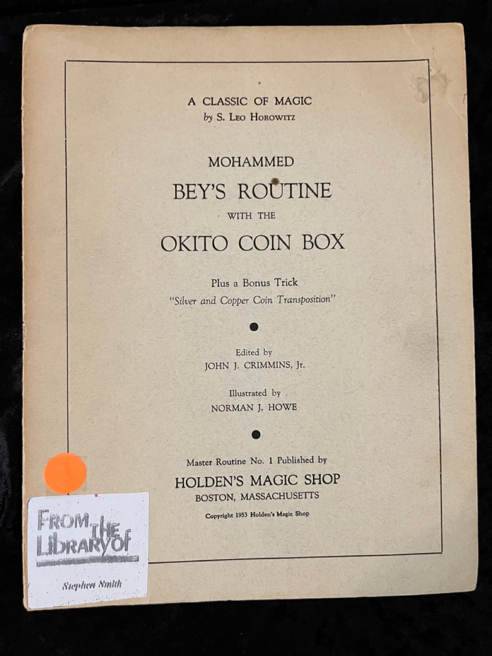 3 Classic Manuscripts - Mohammed Bey/ S. Leo Horowitz