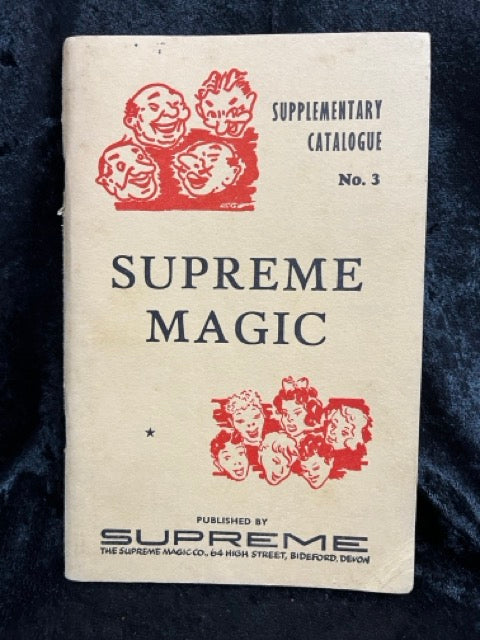 Supreme Magic Supplementary Catalogue #3