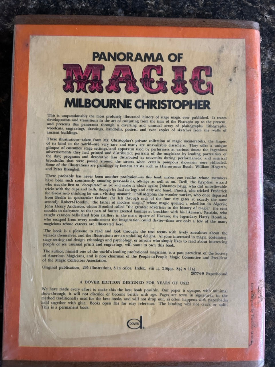 Panorama of Magic - Milbourne Christopher (HC w/dj)