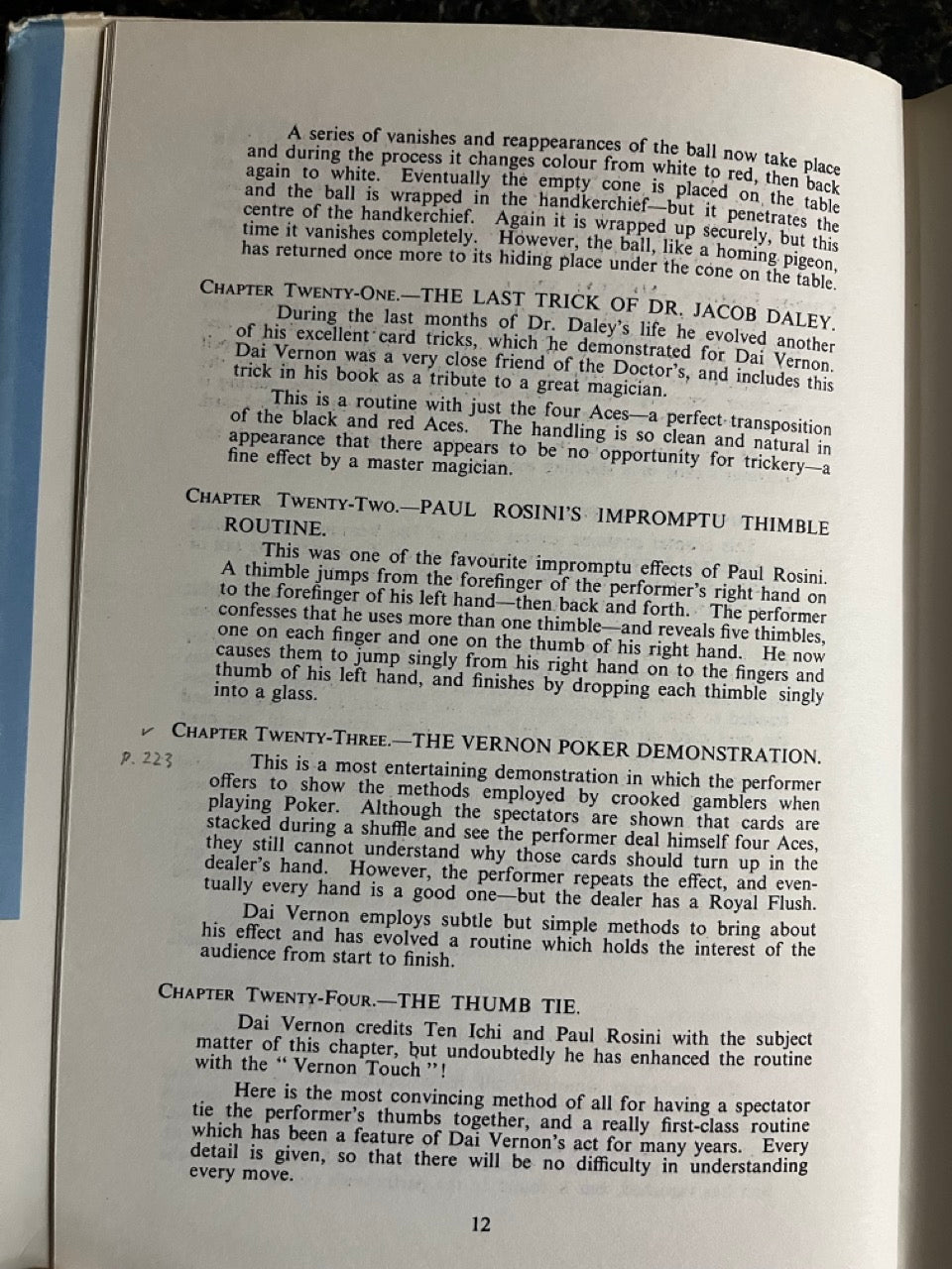 The Dai Vernon Book of Magic - Lewis Ganson