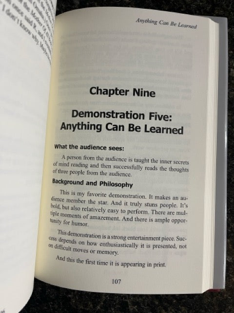Mentalism Incorporated Vol. 1 - Chuck Hickok (2025 edition)
