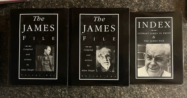 The James File 1 & 2 +Index - Allan Slaight