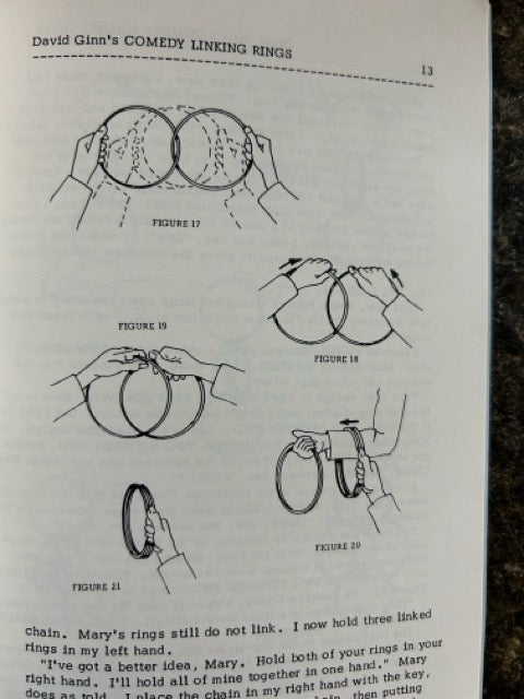Comedy Linking Rings - David Ginn
