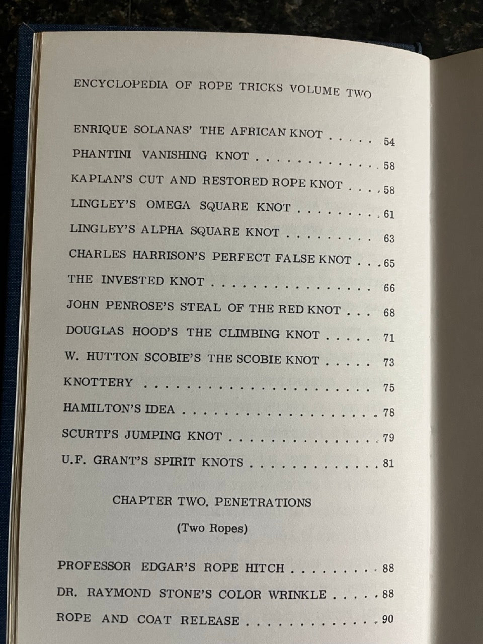 Abbott's Encyclopedia of Rope Tricks Vol.2 - Stewart James
